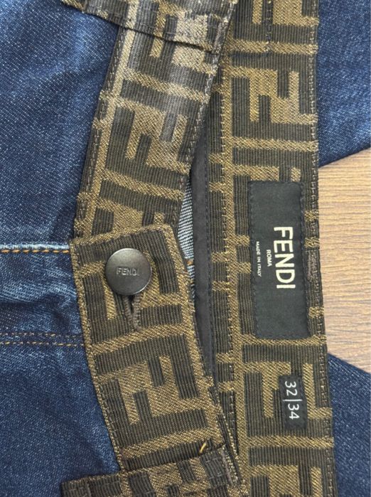 Оригинальные джинсы fendi