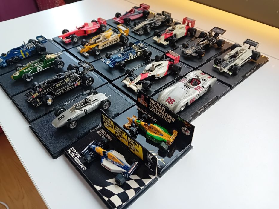 Machete formula 1 scara 1:43