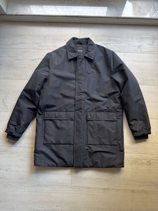 Palton Only & Sons albastru inchis