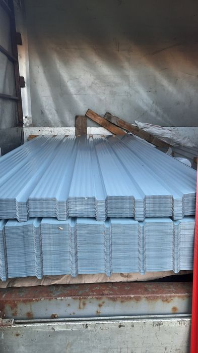 Tablă cutată zincata zinc aluminiu colorată preț negociabil transport