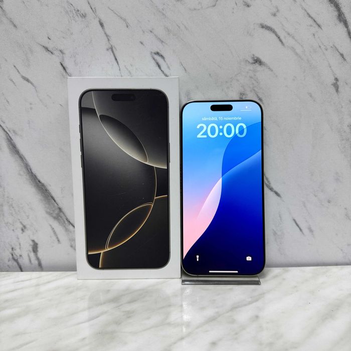 iPHONE 16 Pro Max Natural 256GB 100% 157 Cicluri  Zeus Amanet 65780
