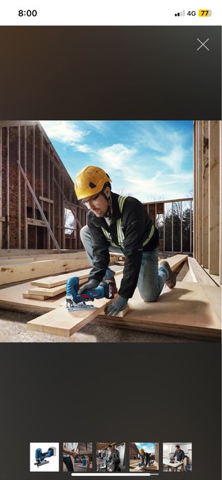 Bosch GSТ 18V-125В зеге чисто ново на ТОП ЦЕНА