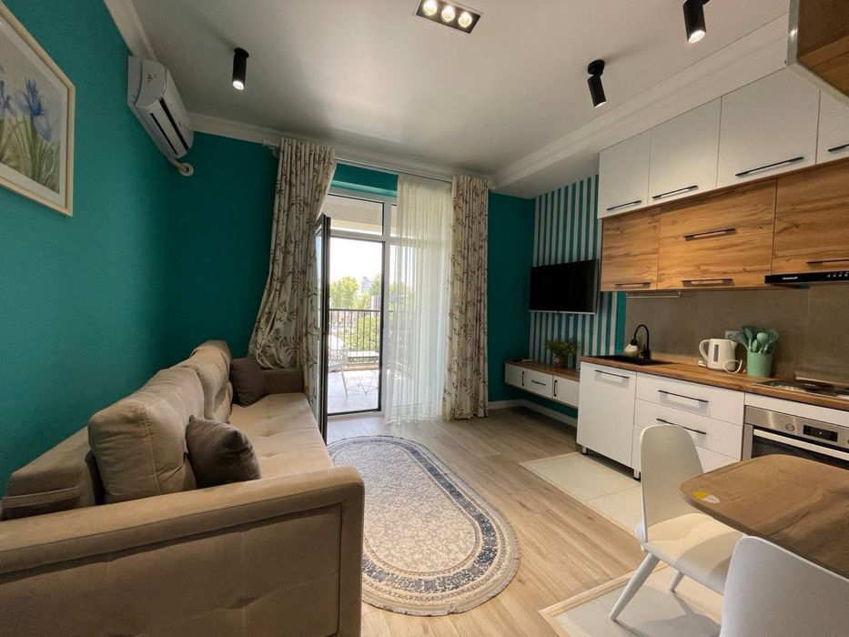 ЖК " NRG Oybek " Студия 30 м2 . С ремонтом