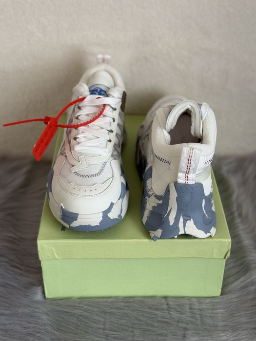 Sneakers Off-White Odsy-1000 Blue Marble Full Box[Verificare Colet]New