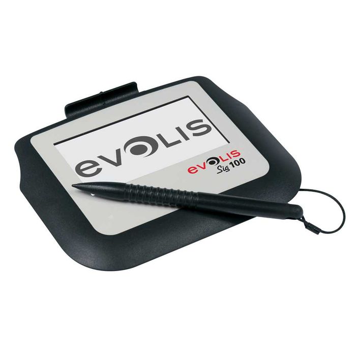 Нов Графичен PEN таблет за подпис Evolis Sig100 с писалка/USB кабел