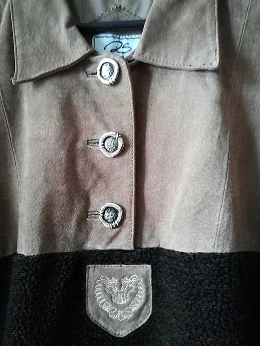 hanorac tirolez  barbati , piele si blanita , RS Landgut , L