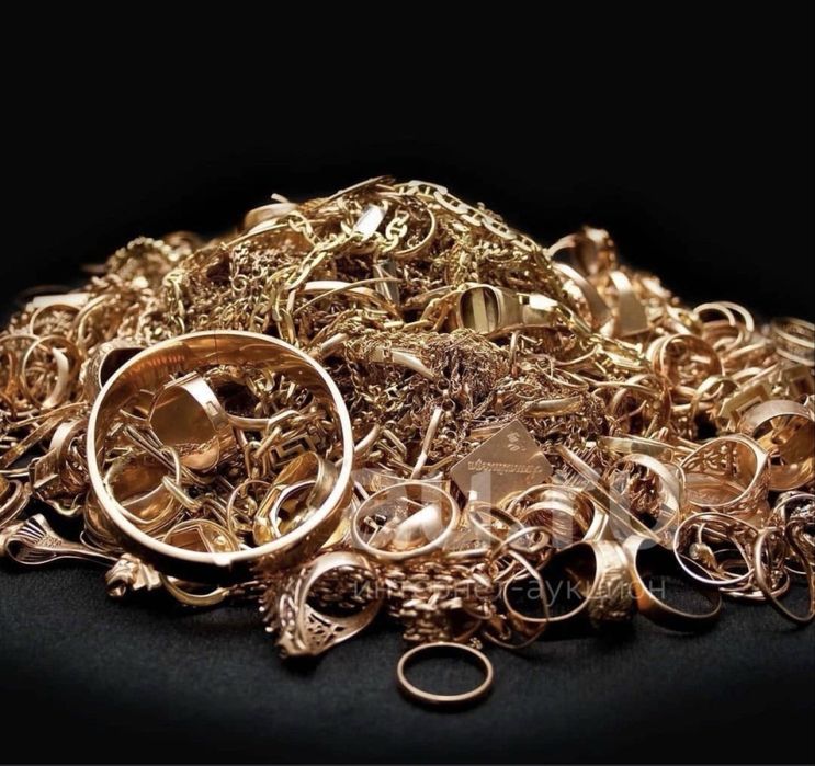 Золотой лом 585 пробы