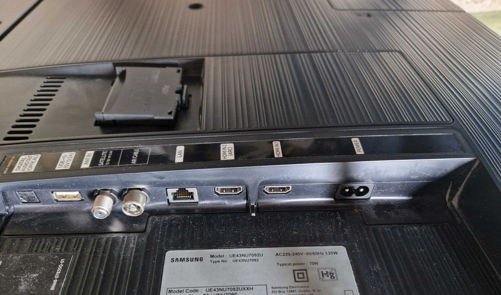 Televizor LED Smart Samsung, 108 cm, 43NU7092, 4K Ultra HD, Clasa A