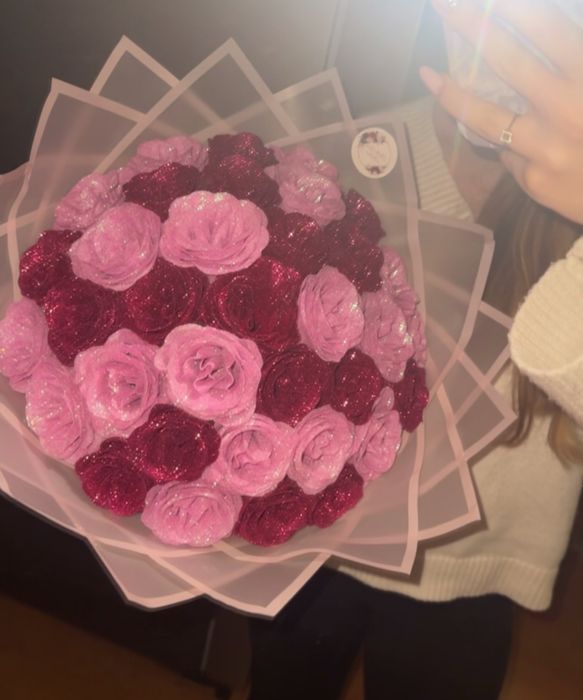 buchet trandafiri de sapun