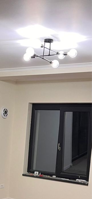 Plafoniera moderna 6 becuri