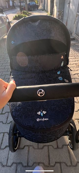 Кош за новородено cybex priam jewels of nature