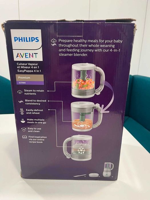 Philips Avent 4 in 1 Steamer Blender – folosit
