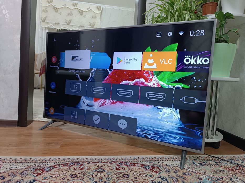 Телевизор KIVI 140 см Смарт ТВ.