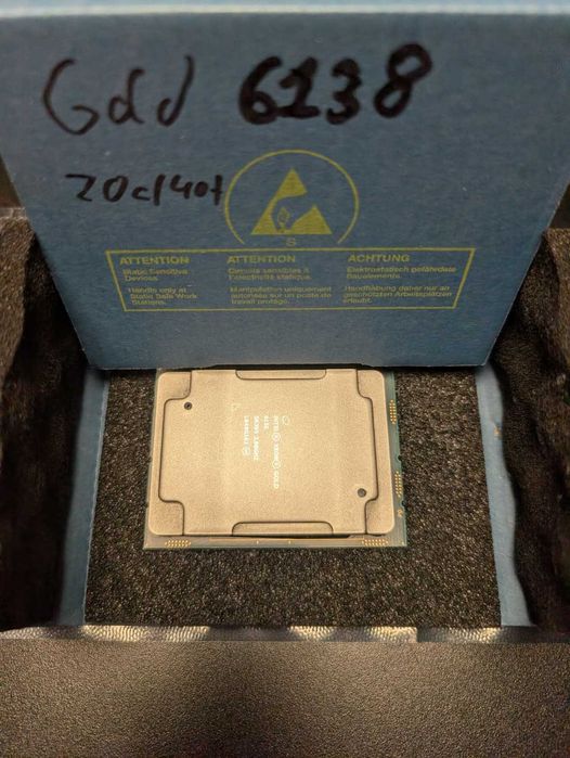 Xeon Gold 6138 20core 40 th; testat + garantie  (factura 11/25)
