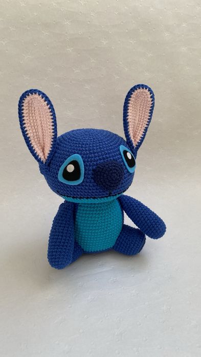 Подарък Стич плюшен от памучена прежда, играчка за деца