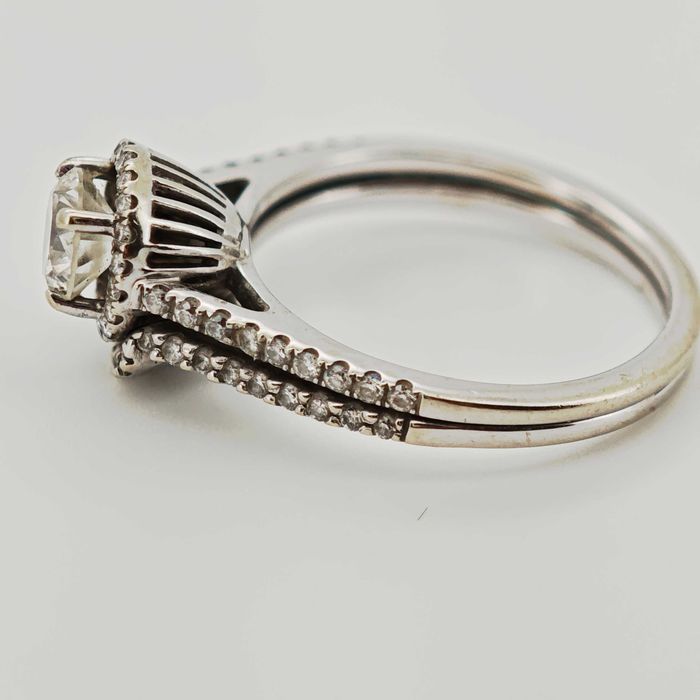 Inel 14k diamante naturale 1.10ct oferta Black Friday!