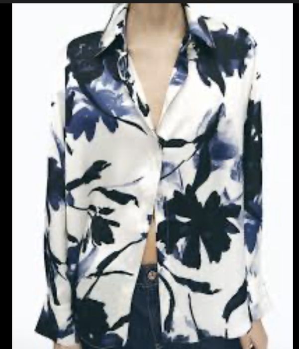 Сатенена риза ZARA