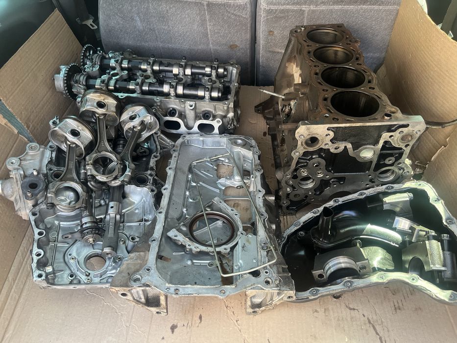 Двигатель 2 TR прадо 120 на запчасти