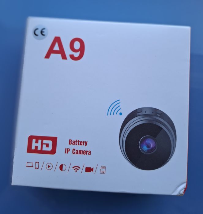 OEM Camera Mini A9 Full1080P HD, Mod nocturn, 25 fps, 3.7V, Negru