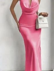 Нова розова рокля за парти!