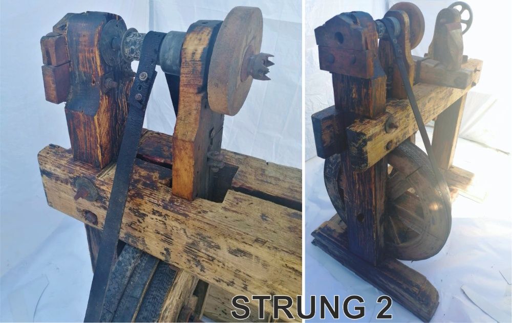 Strunguri din lemn, vechi, rustice, solide si functionale