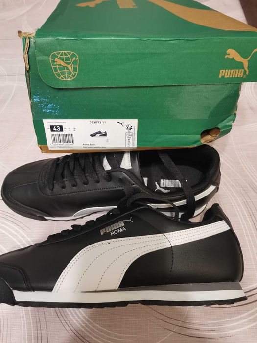 Мъжки кожени маратонки Puma Roma Basic