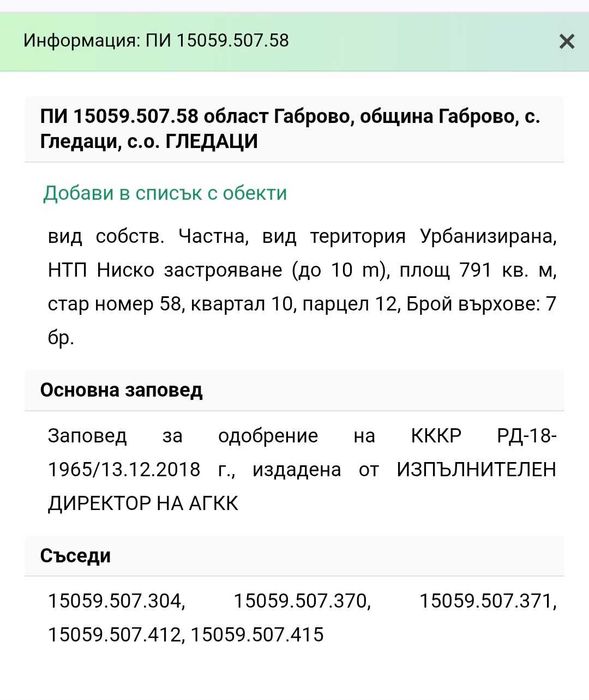 Продава къща с.Гледаци Община Габрово