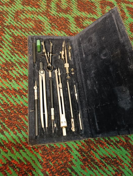 Набор циркулей. (СССР).