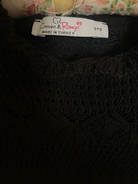 Вязаная кофта на лето