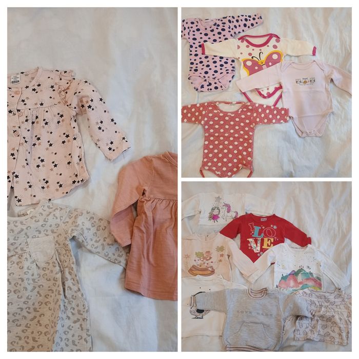 Лот летни дрешки за момиче размер 74