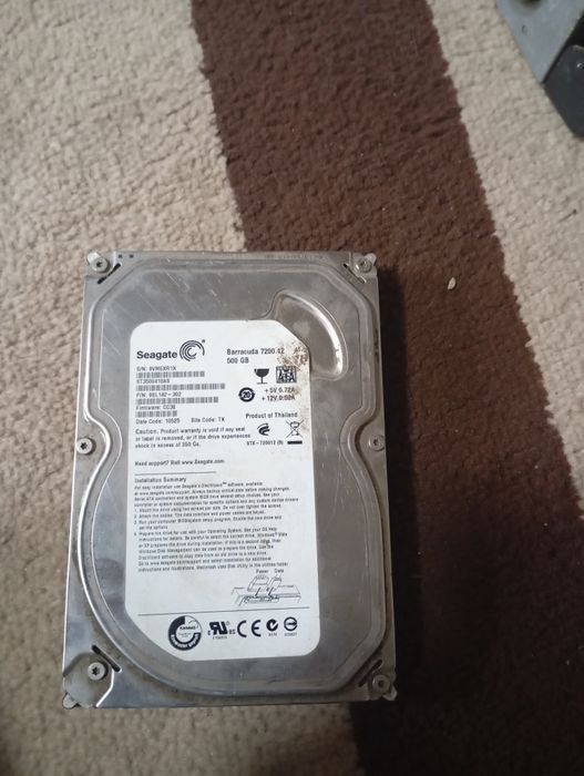 Продам зесткий диск на 500gb