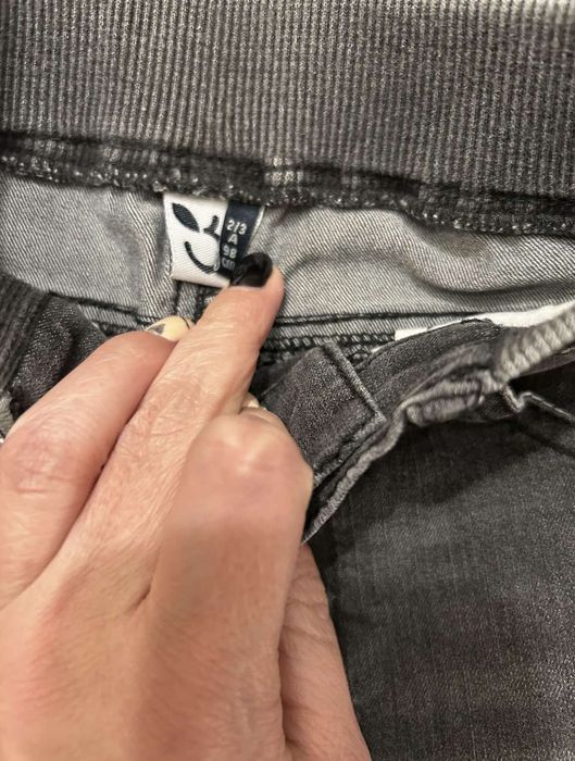 Дънки и панталони сини и сиви за момче 98 см 4 години