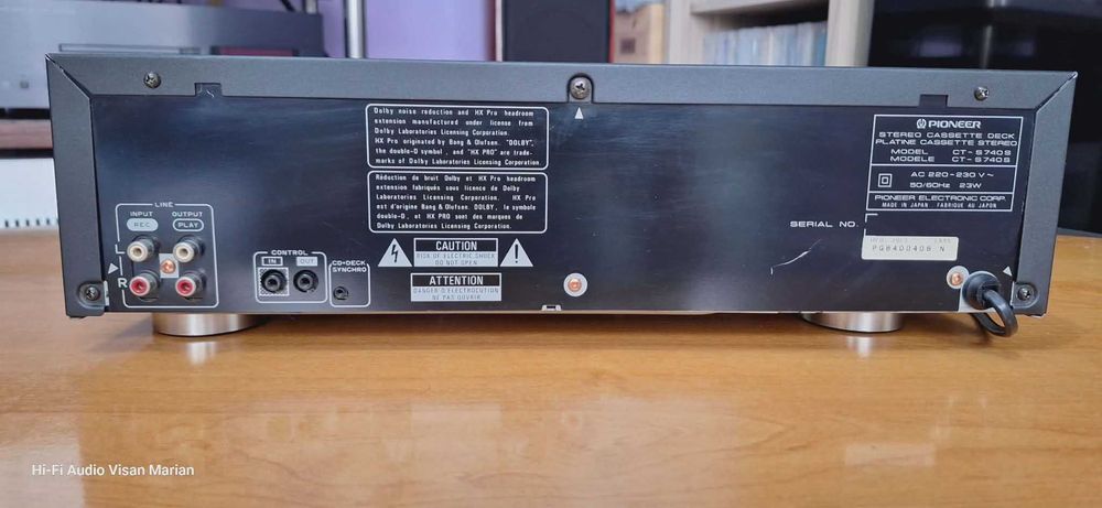 Deck Pioneer CT-S740S