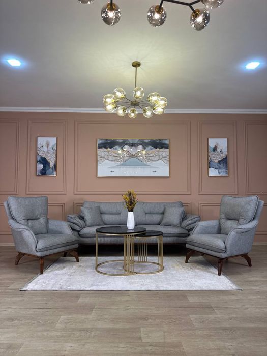 Мягкая мебель диван уголок  кресло журналный стол стеллаж зеркало стул