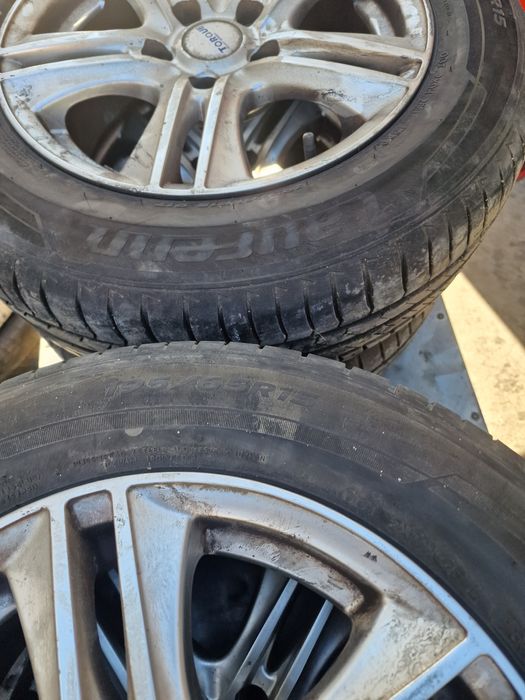 Cauciucuri de vară rulate 1 vară 195 65 15 cu jante 5 ×112 l