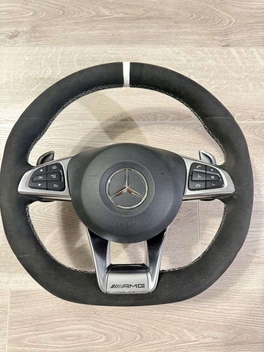 Волан Mercedes AMG Aclantara Мерцедес Алкантара 63ка!!!