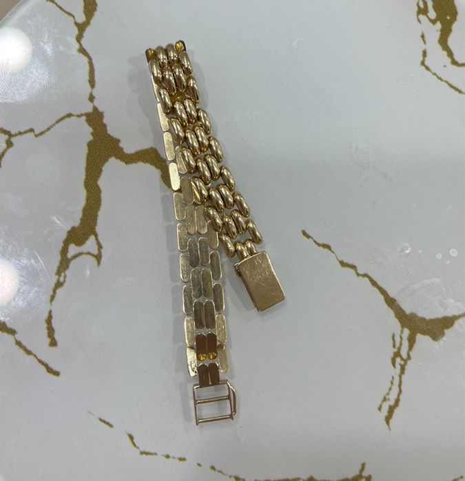 Браслет кубачи золото