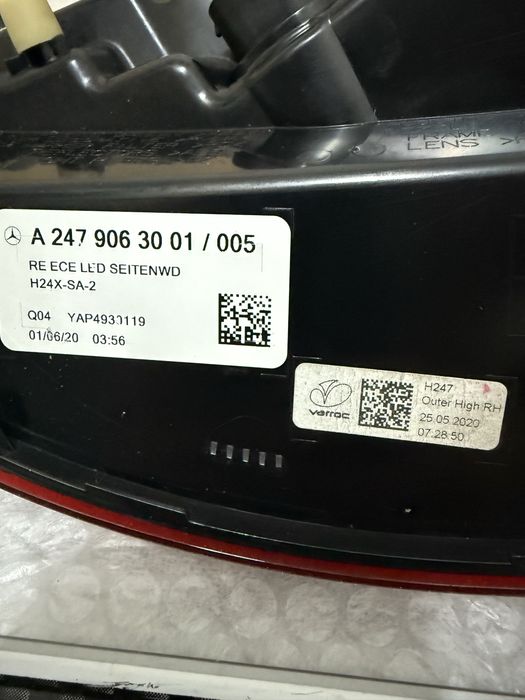Стоп десен Mercedes GLA W247 A247 facelift Мерцедес ГЛА