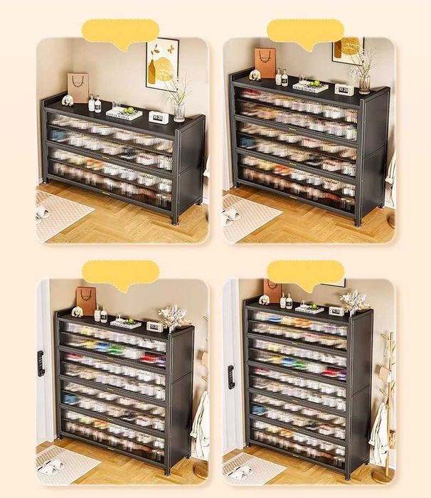 Ko‘p qavatli poyabzal shkafi/Metall poyabzal shkafi/kalidor shkafi