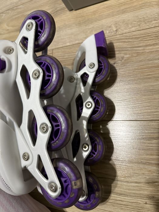 Ролики раздвижные для девочек 35-38 размер