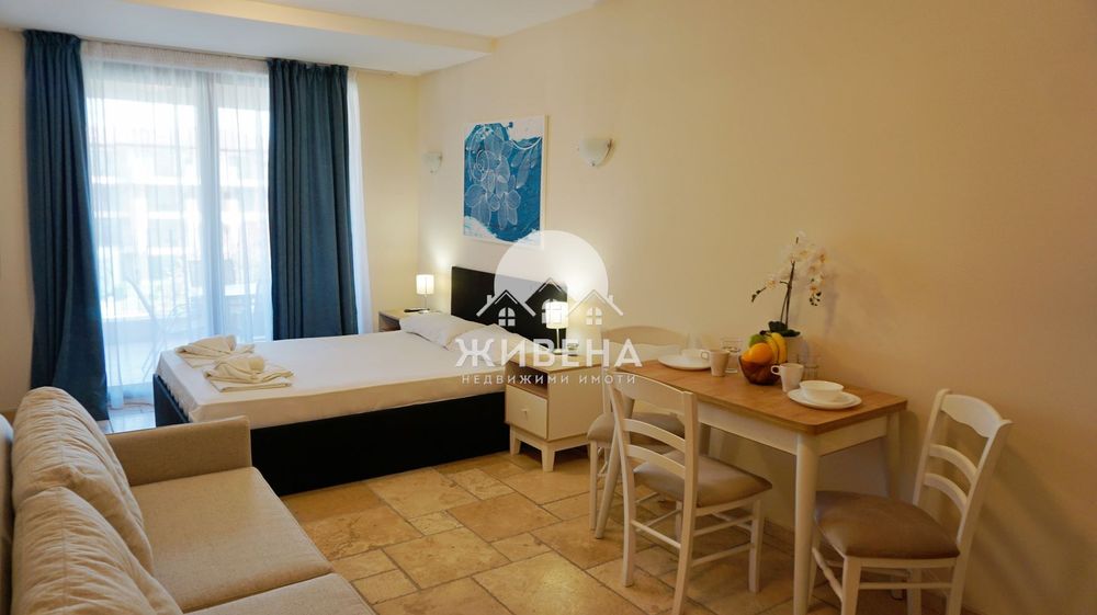 Продава обзаведен 1-стаен апартамент, с.Топола, 45 кв.м