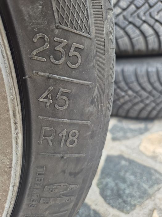 4бр летни гуми Клебер/235-45-18/2016г/ 5мм грайфер/