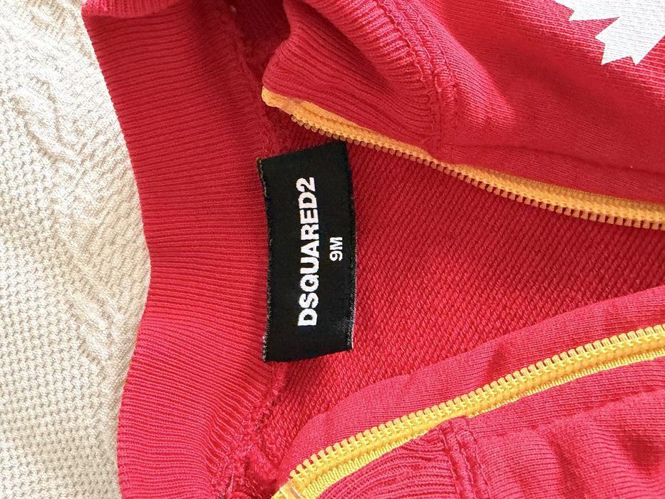 бебешки суитшърта DSQUARED2 спортното горнище