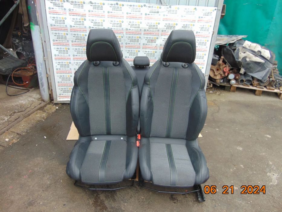 Scaune Peugeot 208gt GTline scaune fata  stanga dreapta peugeot 208gt 208 gtline semipiele