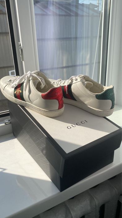 Кеды gucci ОРИГИНАЛ 100К 41размер