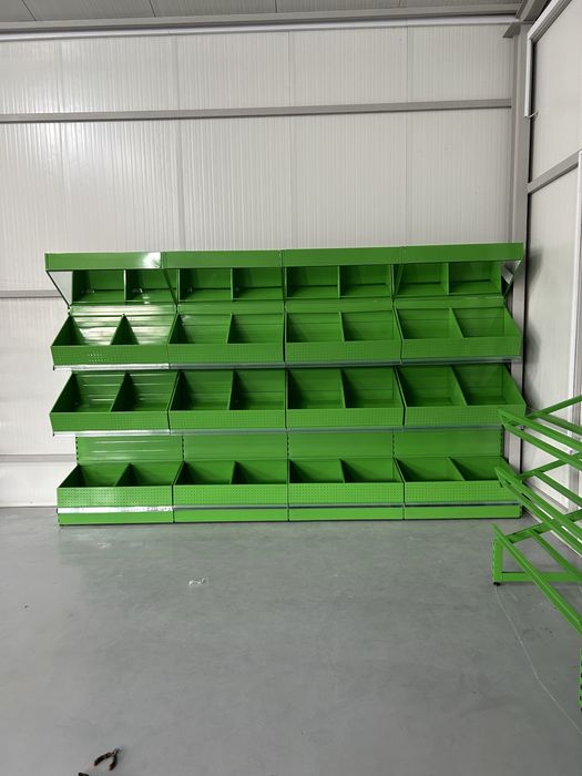 Rafturi metalice pentru magazinul ideal