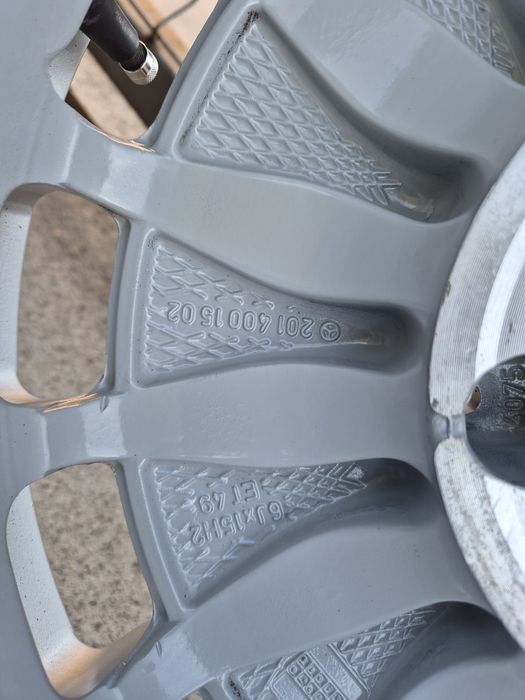 Джанти Lemmerz 15 цола 5х112 , 6j , et49 , 185/65/15 Mercedes 190 W201