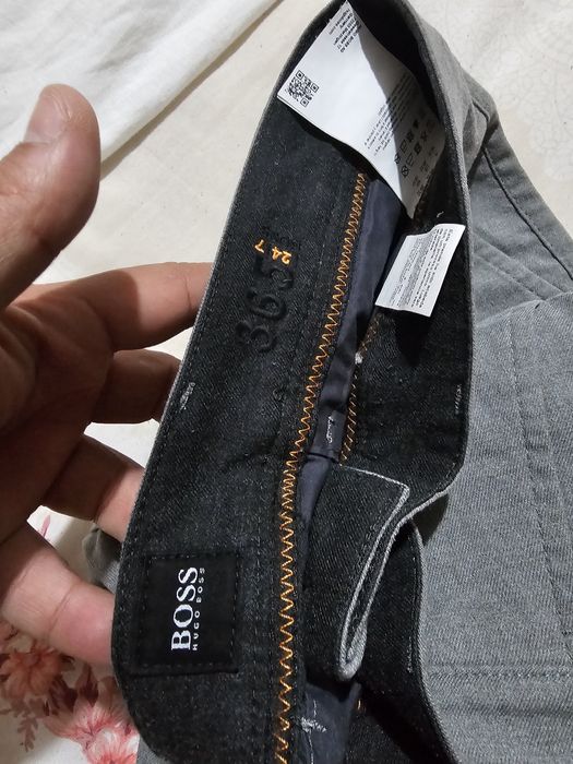 Hugo Boss Slim – мъжки елегантен панталон, сив