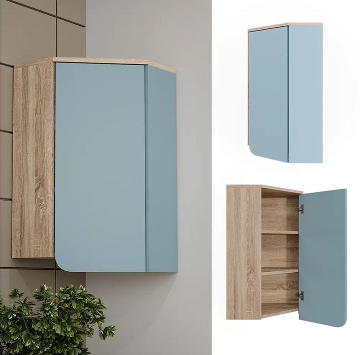 Ъглов висящ шкаф 6589