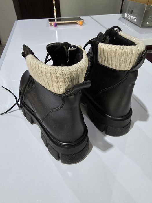 Женски боти естествена кожа